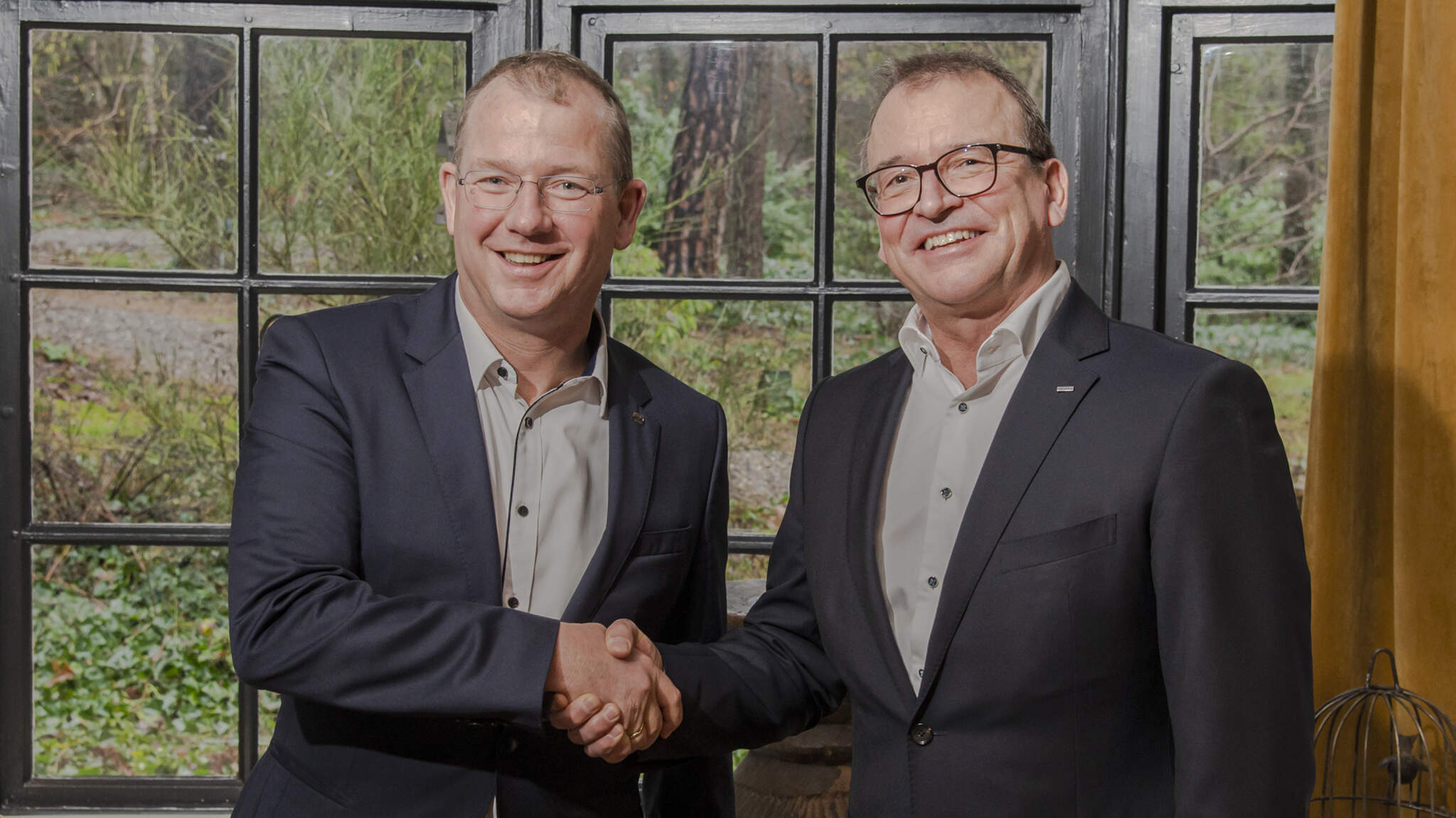 f.l.t.r.: Jan-Peter M&uuml;ller, CEO M&uuml;ller Fresh Food Logistics, Alfred Miller, Managing Director DACHSER Food Logistics
 